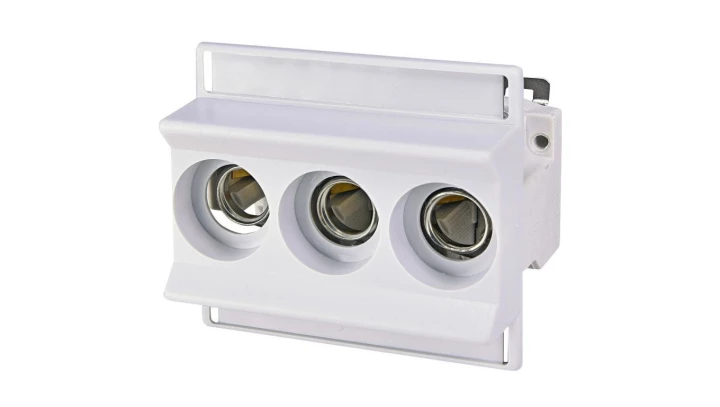 Gniazdo bezpiecznikowe na szynę 3P 16A D01