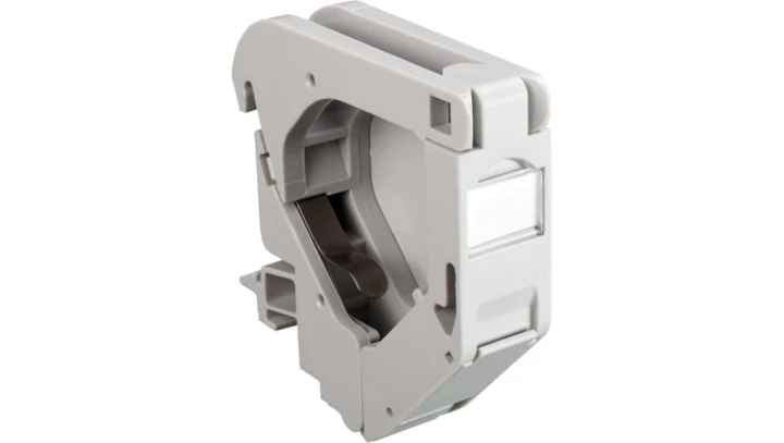 Adapter na szynę DIN (TH35) do montażu modułów keystone RJ45, RJ11, RJ12 KOMOS Line AKL-0.1800-80