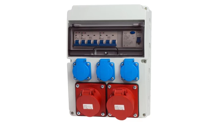 ROZDZIELNICA BUDOWLANA ZABEZPIECZONA RÓŻNICÓWKA RSW113FC111