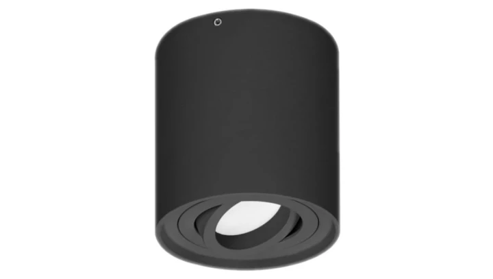 CAROLIN DLR GU10 downlight max 35W, IP20, okrągły, czarny,AD-OD-6146BGU10