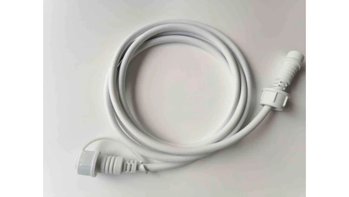 Kabel zasilający/przedłużacz BIAŁY do GIRILANDY 2m EKO7558 Eko-Light