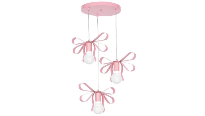 Lampa Wisząca EMMA PINK 3xE27 MLP1040 Milagro