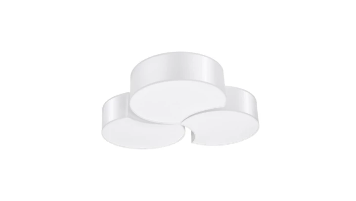 Plafon CIRCLE 3B biały