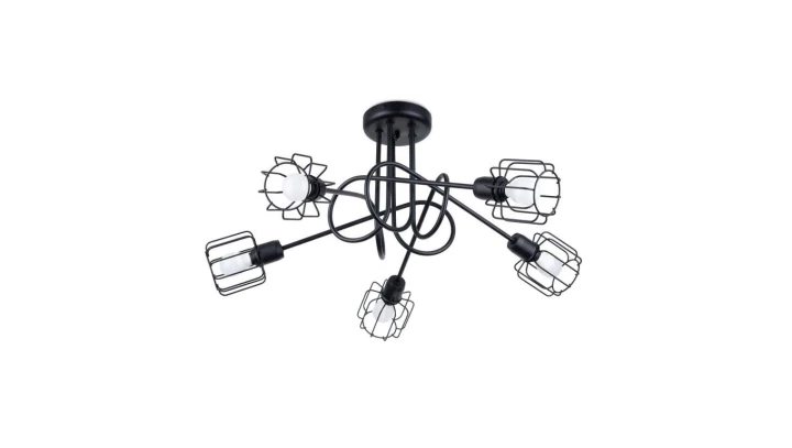 Żyrandol BELUCI 5S czarny