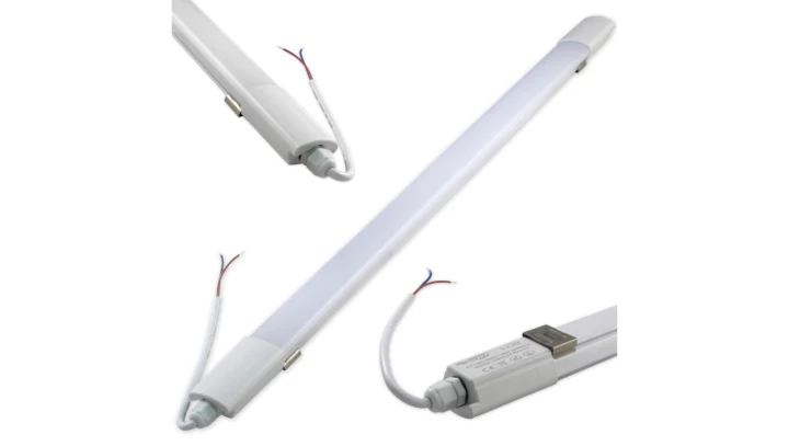 Oprawa sufitowa 120cm lampa bez zawiesi 230V 36W 3000lm IP65 barwa neutralna NW