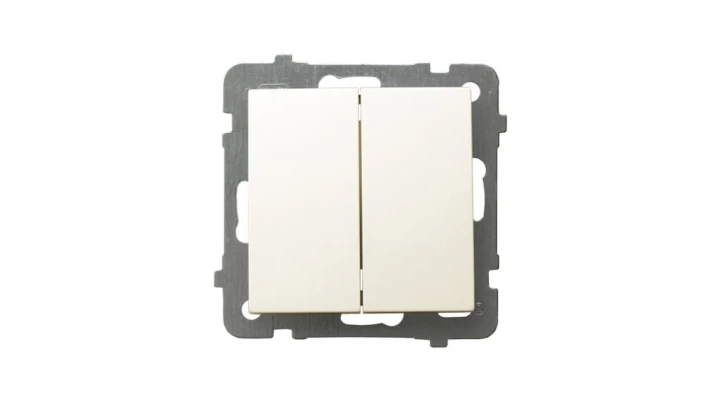 AS Łącznik schodowy podwójny ecru ŁP-10G/m/27