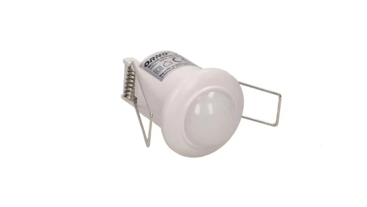 Czujnik ruchu i obecności PIR 300W 360 IP20 biały OR-CR-257