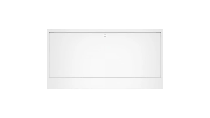 Szafka natynkowa ORN-7 do montażu rozdzielacza hydraulicznego na 16 obwodów grzewczych 1125x121x580mm biała