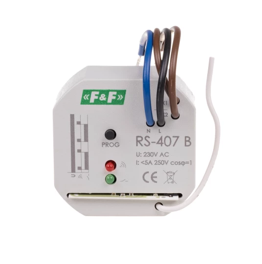 Przekaźnik sterowania radiowego 230V AC 1P RS-407B