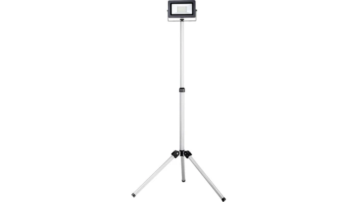 Naświetlacz FLARE 30W LED 2550lm 6500K, IP65 2,5m przewód gumowy, na statywie 0,8-1,22m / 11290