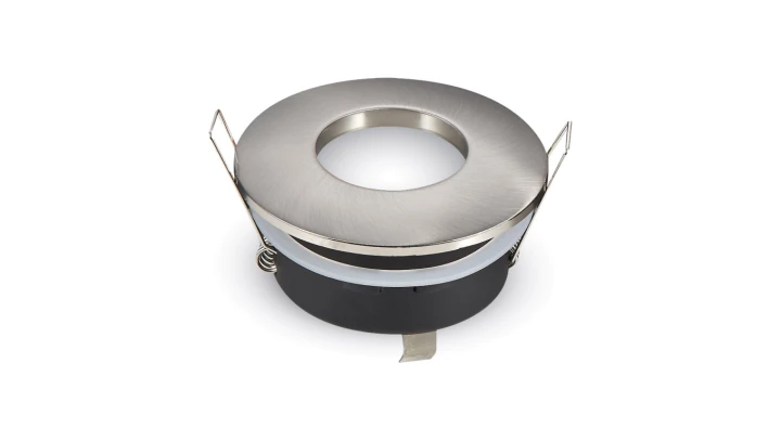 Oprawa punktowa Oczko 1xGU10 IP54 Satynowy Nikiel 3614