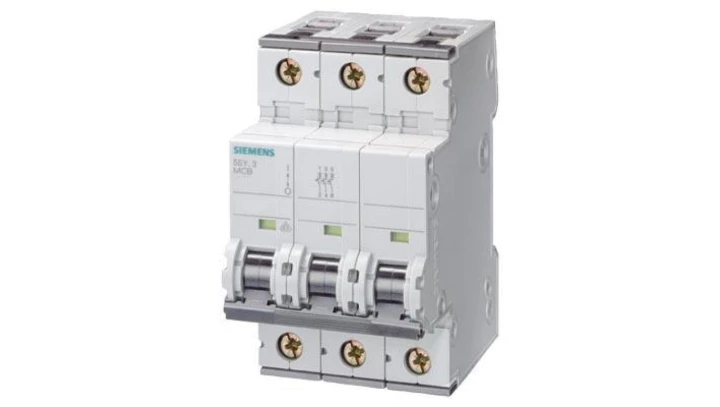 Wyłącznik nadprądowy 3P C 80A 10kA AC 5SY4380-7