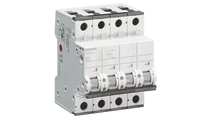 Rozłącznik modułowy 63A 3P+ N 400V możliwy wyzwalacz 5TE2514-0
