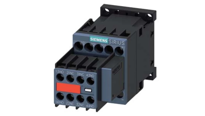 Stycznik AC-3 7 A, 3 kW / 400 V 2 NO + 2 NC, 230 V AC 50 / 60 3RT2015-1CP04-3MA0