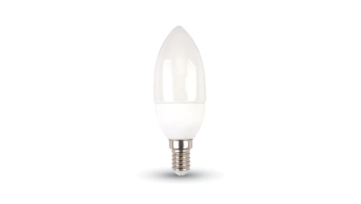 Żarówka LED VT-226 SAMSUNG CHIP 5.5W E14 C37 3000K 470lm A+ 200st. 171