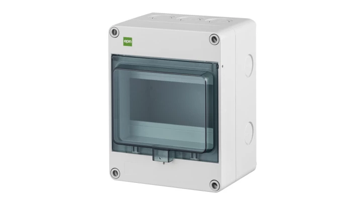 Rozdzielnica hermetyczna HERMETICA RN 1x6 400V AC 1000V DC zacisk N dymny IP65 2203-01