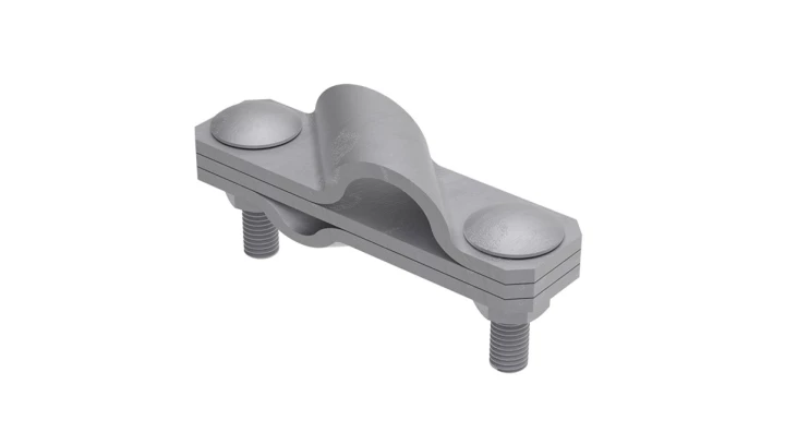 Złącze krzyżowe skośne pręt-pręt 3-elem. stal ocynkowana ogniowo 116.1 OG 11600102