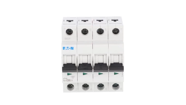 Wyłącznik nadprądowy 4P C 50A 6kA AC PL6-C50/4 166530