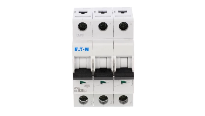 Wyłącznik nadprądowy 3P B 25A 6kA AC PL6-B25/3 286591