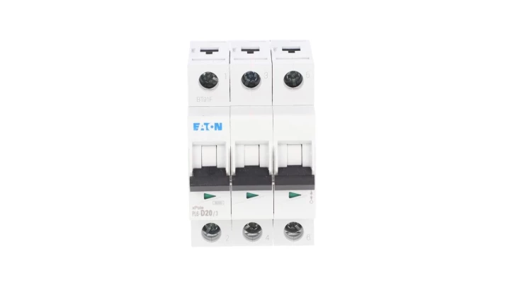 Wyłącznik nadprądowy 3P D 20A 6kA AC PL6-D20/3 286614
