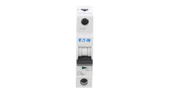 Wyłącznik nadprądowy 1P D 6A 6kA AC PL6-D6/1 286542