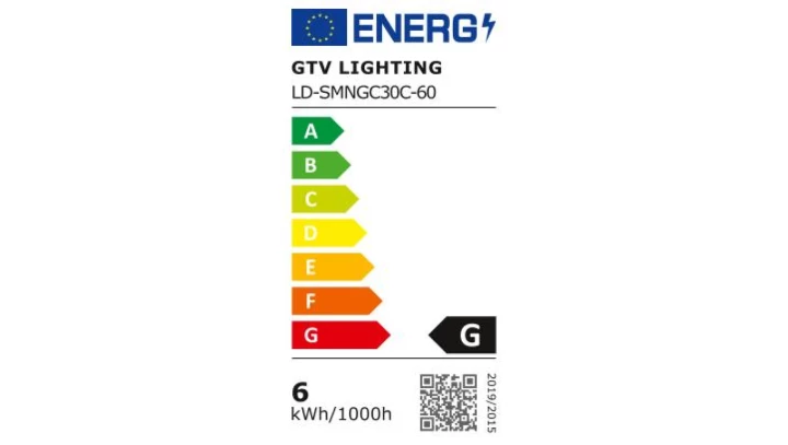 Żarówka LED E27 C30 6W 470lm 4000K AC220-240V 160st. LD-SMNGC30C-60