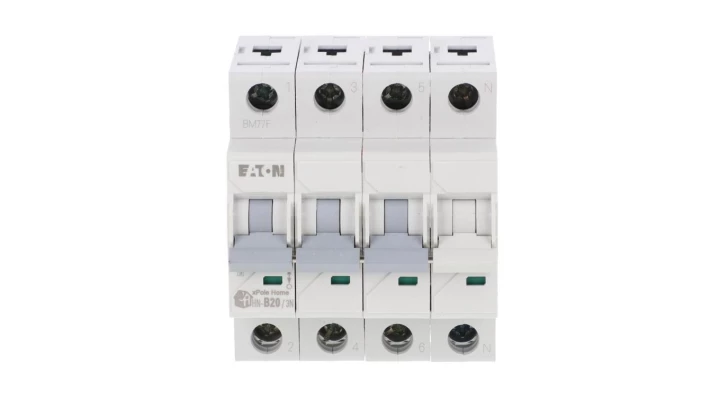 Wyłącznik nadprądowy 3P+N B 20A 6kA AC xPole Home HN-B20/3N 194902