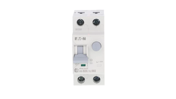 Wyłącznik różnicowo-nadprądowy 2P 20A B 0,03A typ AC xPole Home HNB-B20/1N/003 195122