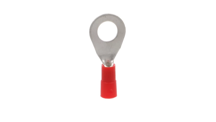 Końcówka oczkowa Cu izolowana KOE 6-1 /100szt./