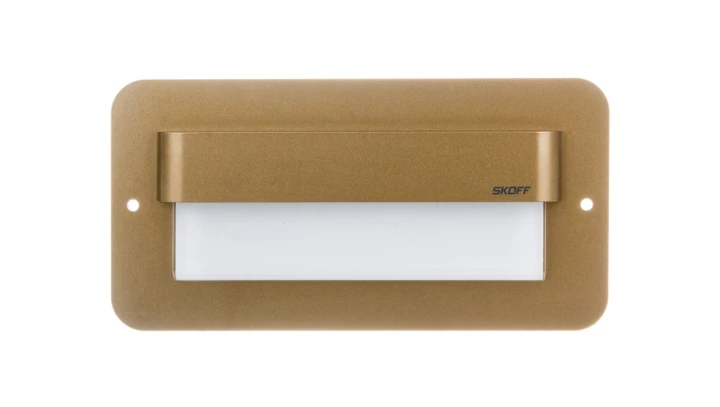 Oprawa LED 1,6W SALSA MAX M (mosiądz mat) / WW (ciepły biały) Aluminium + lakier IP56 MH-SMX-M-H-1-PL-00-01