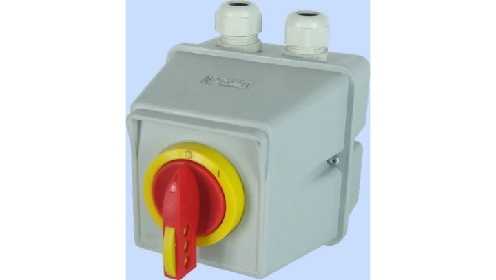 Łącznik krzywkowy 0-1 100A 3P w obudowie zamykany na kłódkę IP44 LK 100-13/5