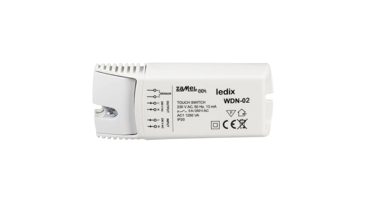 Wyłącznik dotykowy 230V WDN-02 LDX10000052