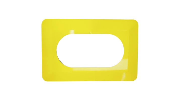 Osłona ściany podwójna żółta OSX-220-ZOL YNS10000043