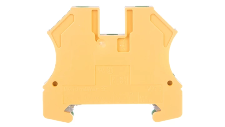 Złączka szynowa ochronna PE 6mm2 żółto-zielona WPE 6 1010200000