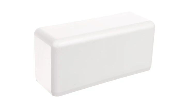 Pokrywa końcowa EKD 120x40mm biała 8581