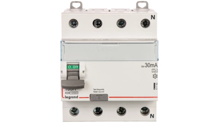 Wyłącznik różnicowopradowy 4P 100A 0,03A typ A P304 DX3 411763