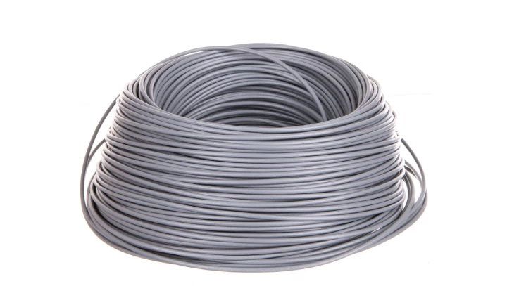 Przewód instalacyjny H05V-K 0,5 szary 29087 /100m/