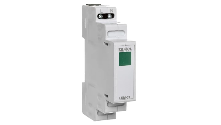 Wskaźnik zasilania 230V LED zielona LKM-03-20 EXT10000045