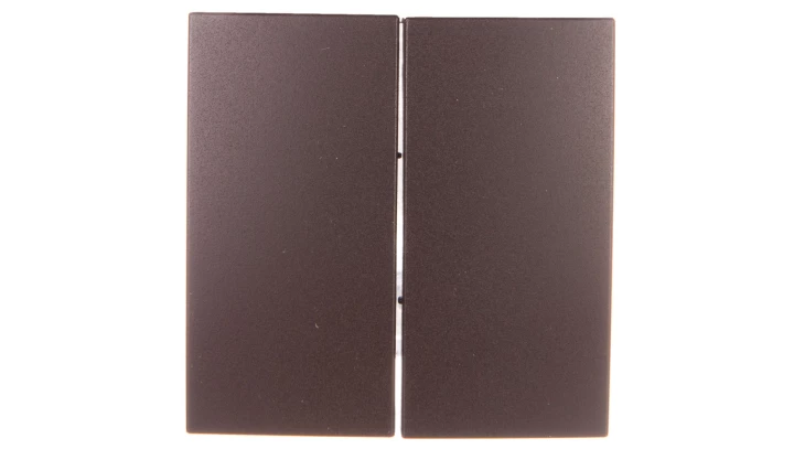 Simon 54 Klawisz podwójny łącznika schodowego do SW6/2M brąz mat DKW6/2/46