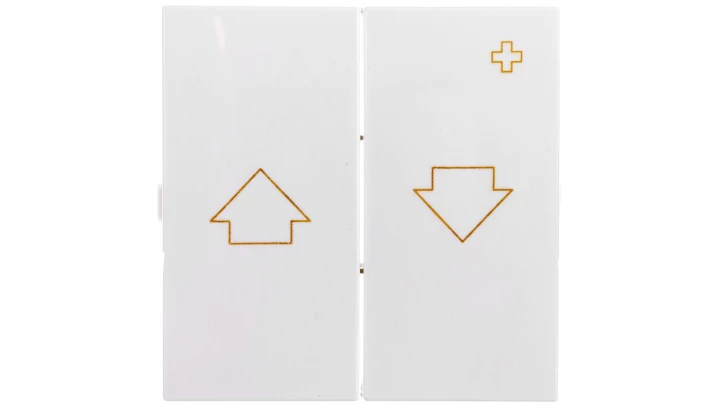 Simon 54 Klawisz do przycisku żaluzjowego SZP1M antybakteryjny biały DKZP1/AB11