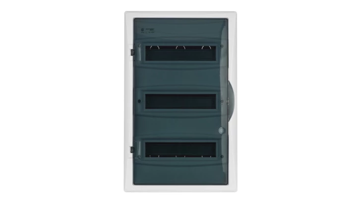 Rozdzielnica modułowa 3x12 p/t ECONOMIC BOX RP 3/36 drzwi transparentne (N+PE) lP40 2516-01