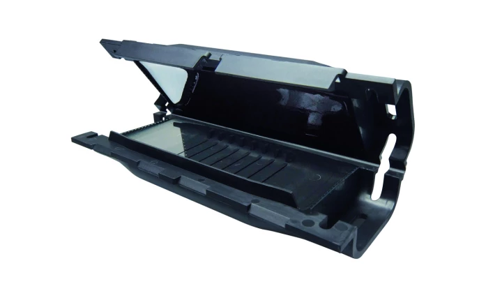 Żelowa mufa przelotowa bez złączek czarna odporna na UV EASY 4 360369