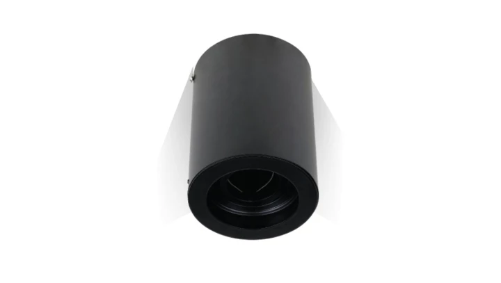 Oprawa Aluminiowa GU10 Okrągła Natynkowa Czarny 142x100 3628