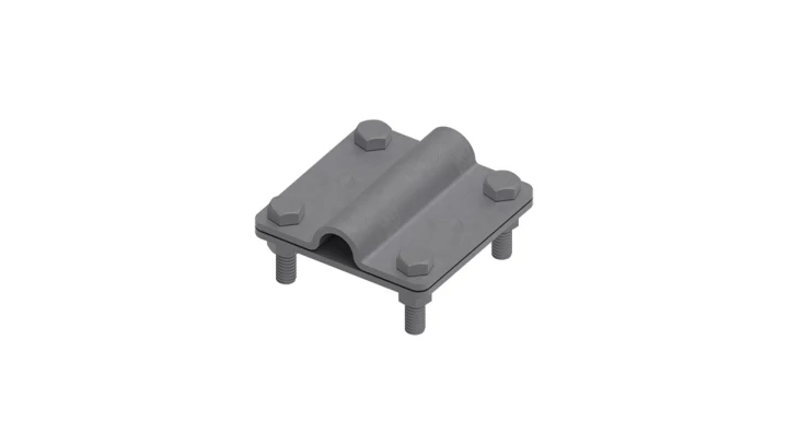 Złącze uniwersalne 2-elem. 80x80 bednarka-pręt16 stal ocynkowana ogniowo 215.3 OG 21500302