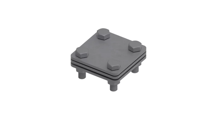 Złącze uniwersalne 3-elem. 60x60 bednarka-bednarka stal ocynkowana ogniowo 214.1.1 OG 21401102