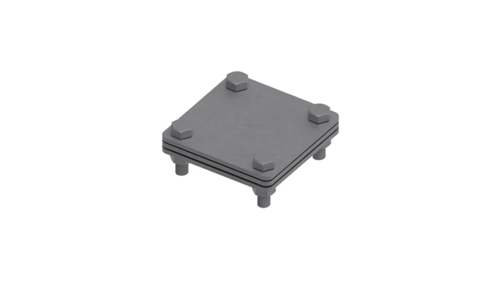 Złącze uniwersalne 3-elem. 80x80 bednarka-bednarka stal ocynkowana ogniowo 215.1.1 OG 21501102