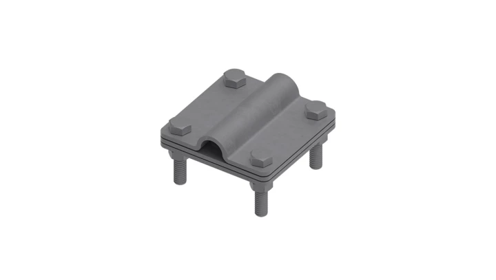 Złącze uniwersalne 3-elem. 80x80 bednarka-pręt16 stal ocynkowana ogniowo 215.3.1 OG 21501302