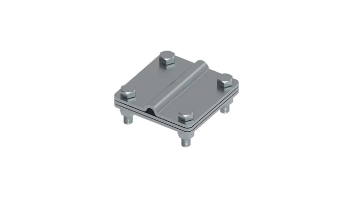 Złącze uniwersalne 3-elem. 80x80 bednarka-drut8 stal ocynkowana galwanicznie 215.2.1 OC 21501201