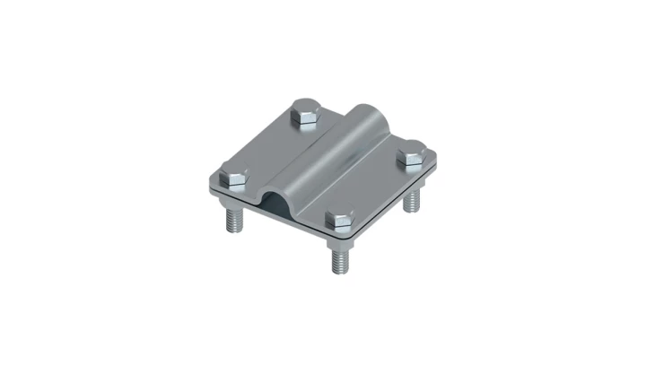 Złącze uniwersalne 2-elem. 80x80 bednarka-pręt16 stal ocynkowana galwanicznie 215.3 OC 21500301