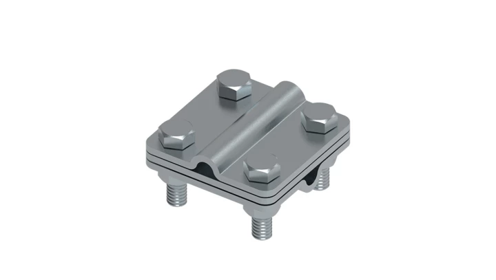 Złącze uniwersalne 3-elem. 60x60 drut8-drut8 stal ocynkowana galwanicznie 214.4.1 OC 21401401